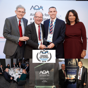 AiQ Wins Best Solution Provider at the AOA Awards 2019